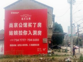 泰顺墙体广告在乡镇、农村市场的媒体优势