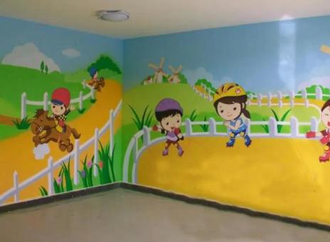 泰顺幼儿园墙体彩绘制作流程及注意事项